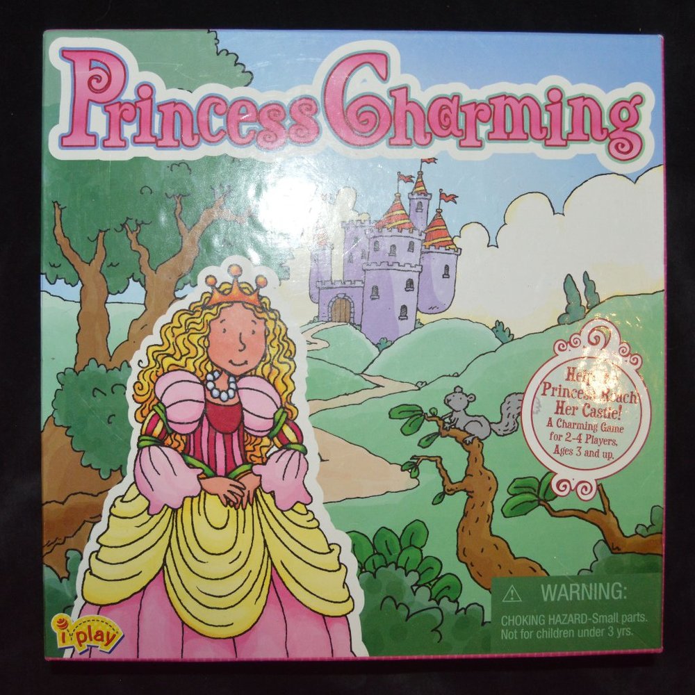 i play Princess Charming Board Complete Game Ages 3 and up 2-4 Players